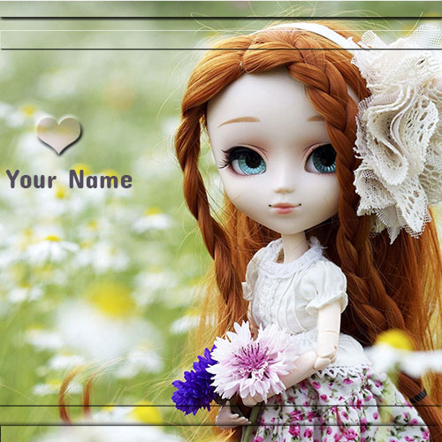 Online Print Name On Small Pretty Barbie Doll Pics