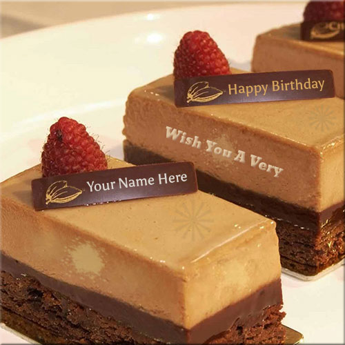 Wish You A Very Happy Birthday Cake Name Pics 