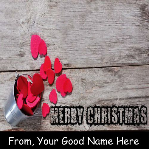 Beautiful Christmas Wishes Awesome Heart Name Pictures