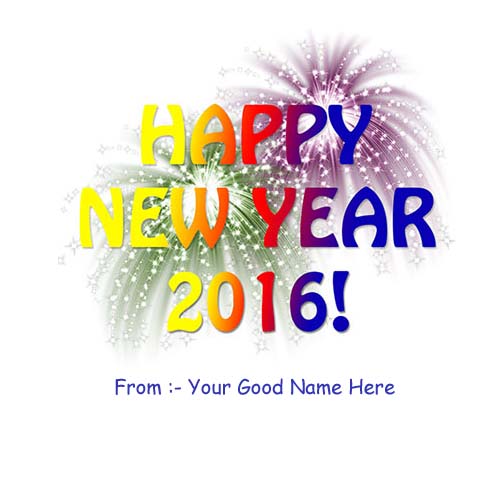 Best New Year Wishes 2016 Name Profile Pictures