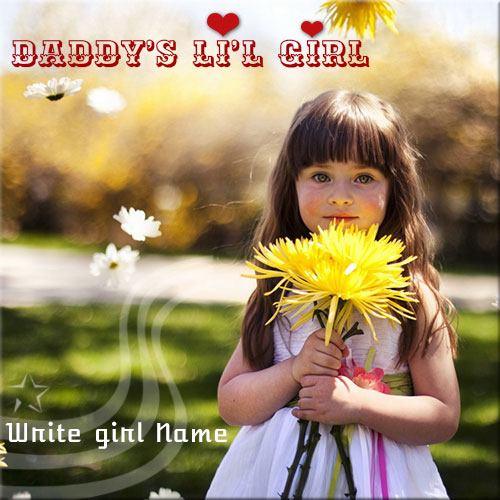 Generate Daddys Little Girl Name Pics Online