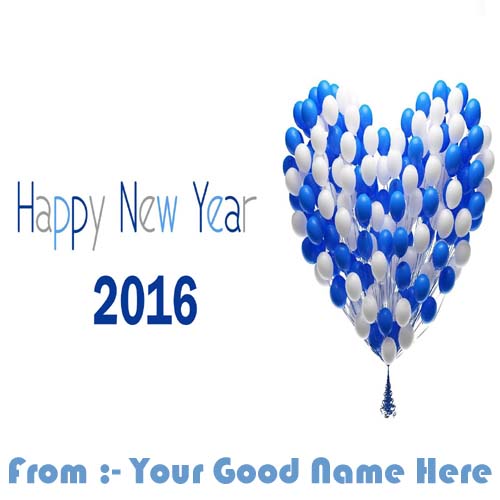 Happy New Year 2016 Best Name Wishes Pictures