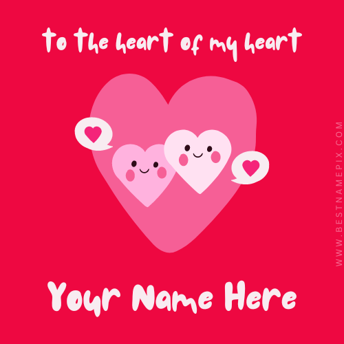 Romantic Couple Heart Love Status With Name